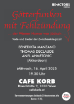 G�tterfunken mit Fehlz�ndung